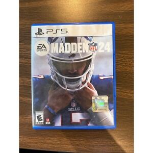 Madden‎ NFL 24 PS5 Game - Realistic Gameplay, Franchise Mode, Ultimate Team